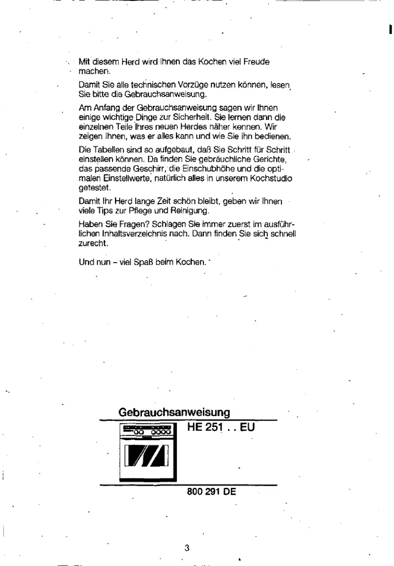 First page image of the manual for HE25151