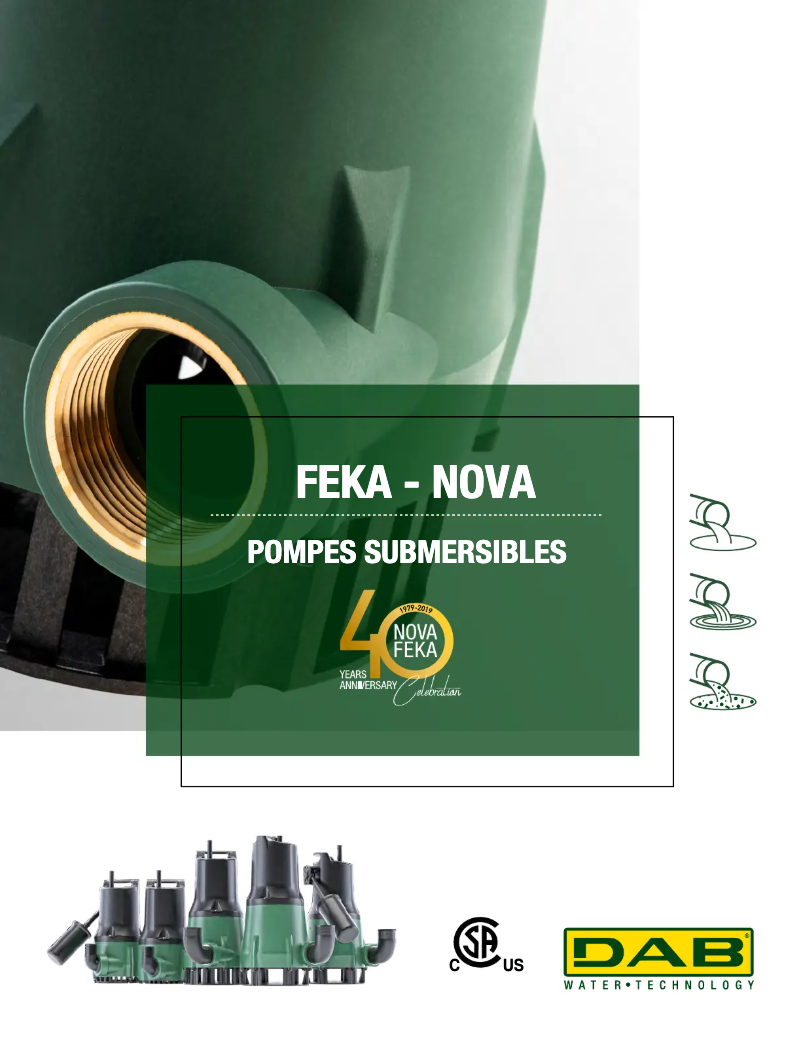 First page image of the manual for FEKA