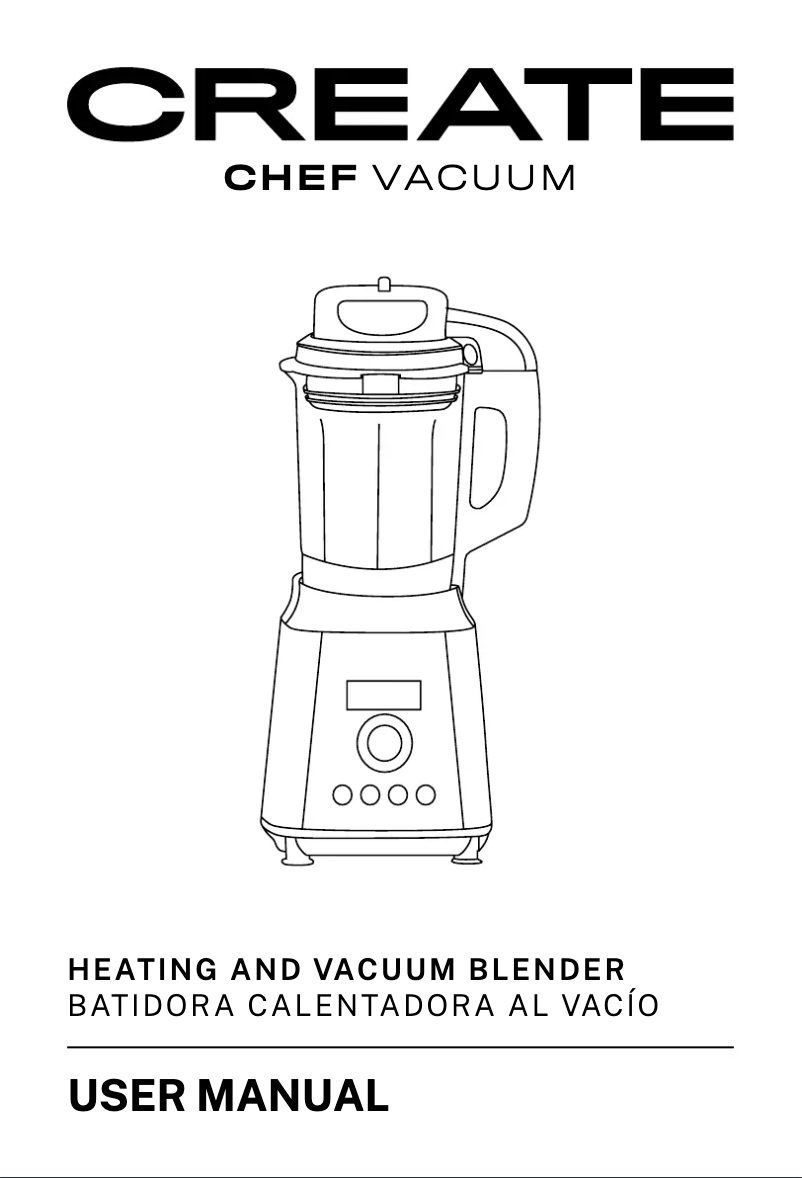 First page image of the manual for CHEF VACUUM