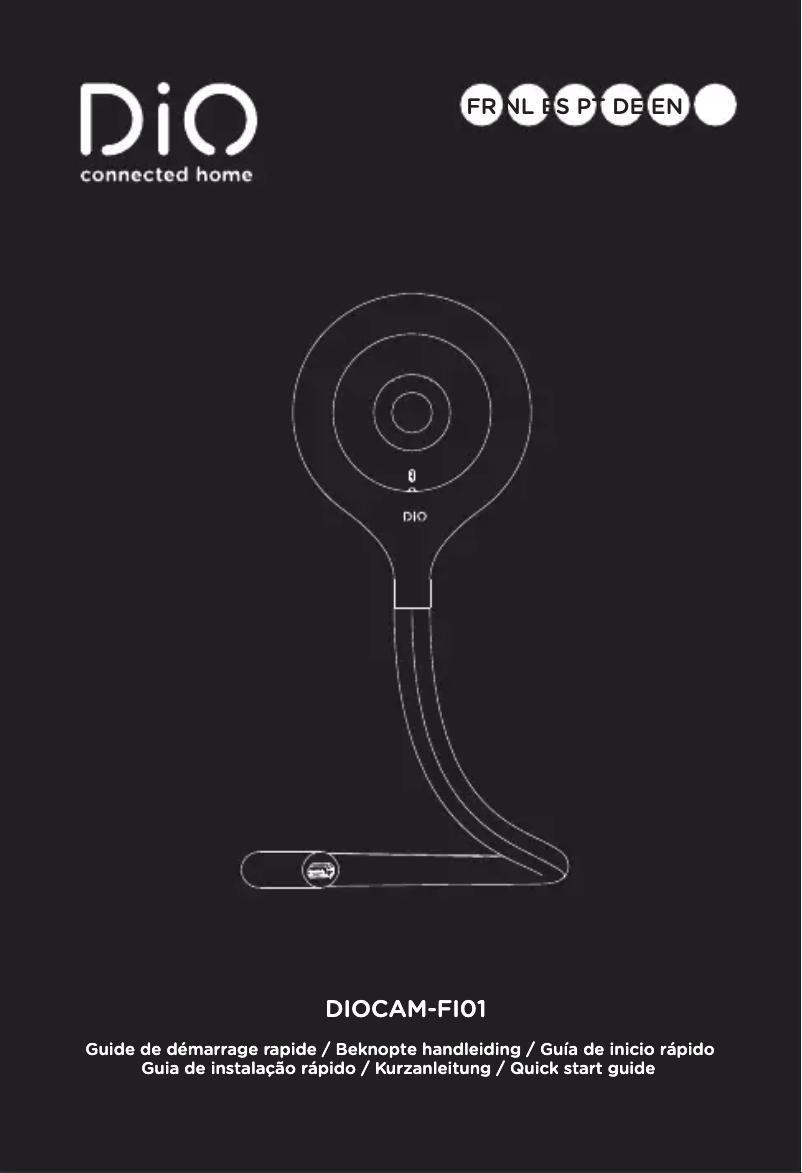 First page image of the manual for DIOCAM-FI01