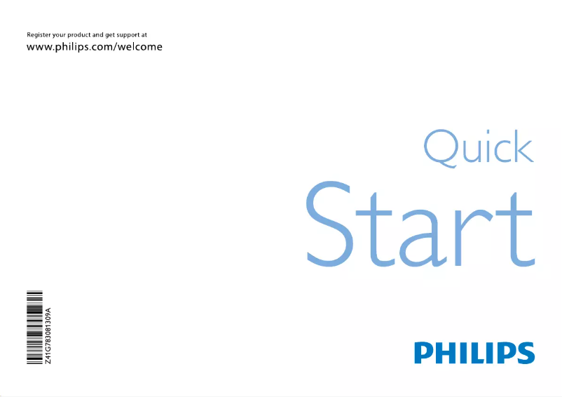 First page image of the manual for 19PFL3405