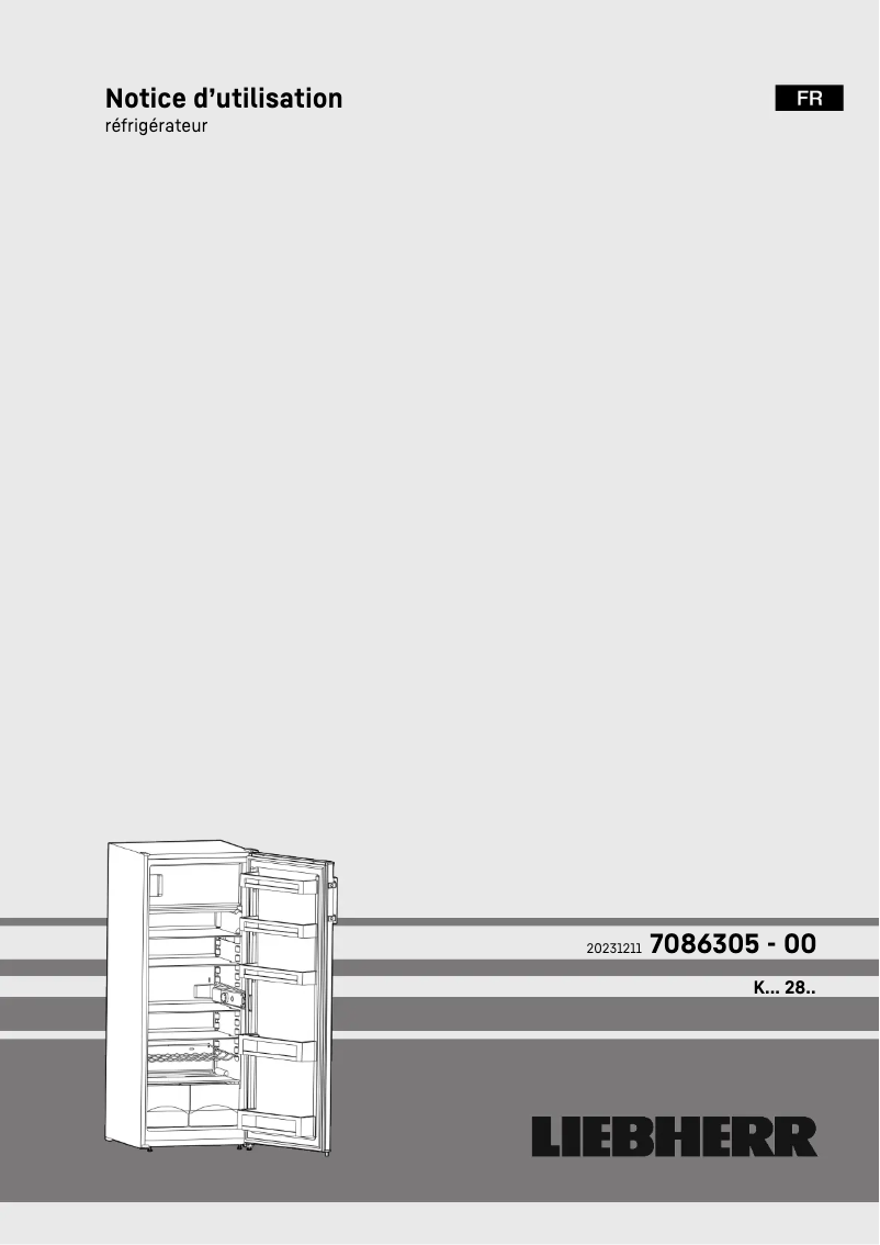 First page image of the manual for GKPe320-26