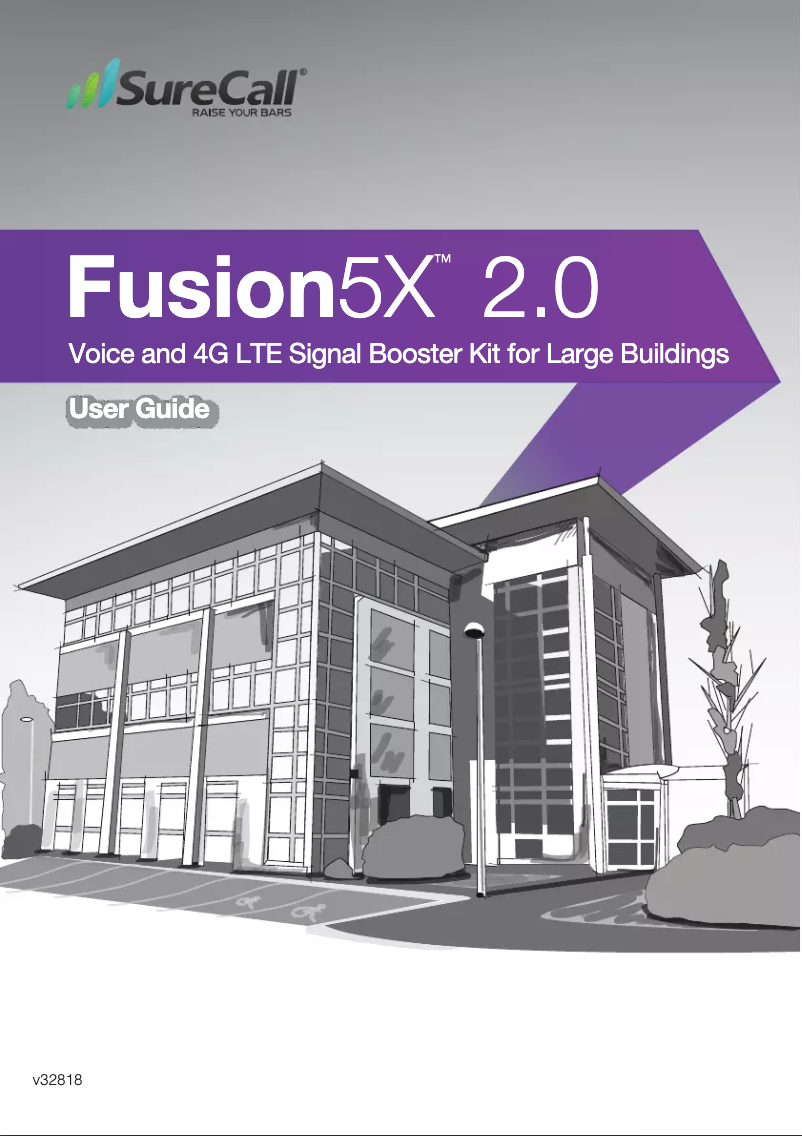 First page image of the manual for Fusion5X 2.0