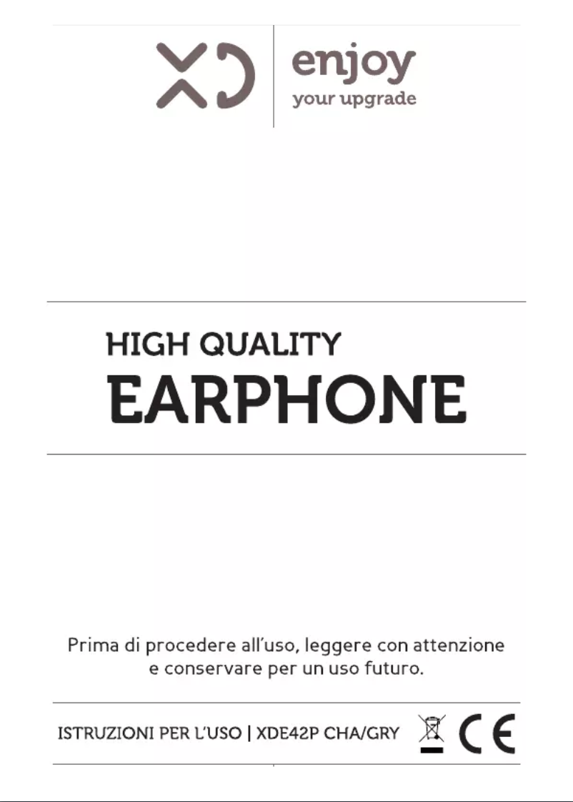 First page image of the manual for E42PCHA