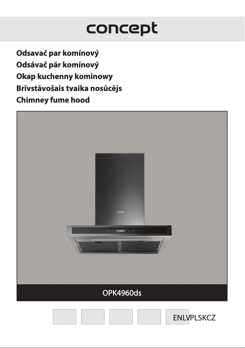 First page image of the manual for OPK4960DS