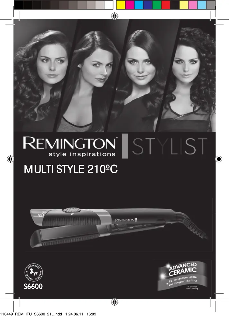 Page 1 de la notice Manuel utilisateur Remington S6600