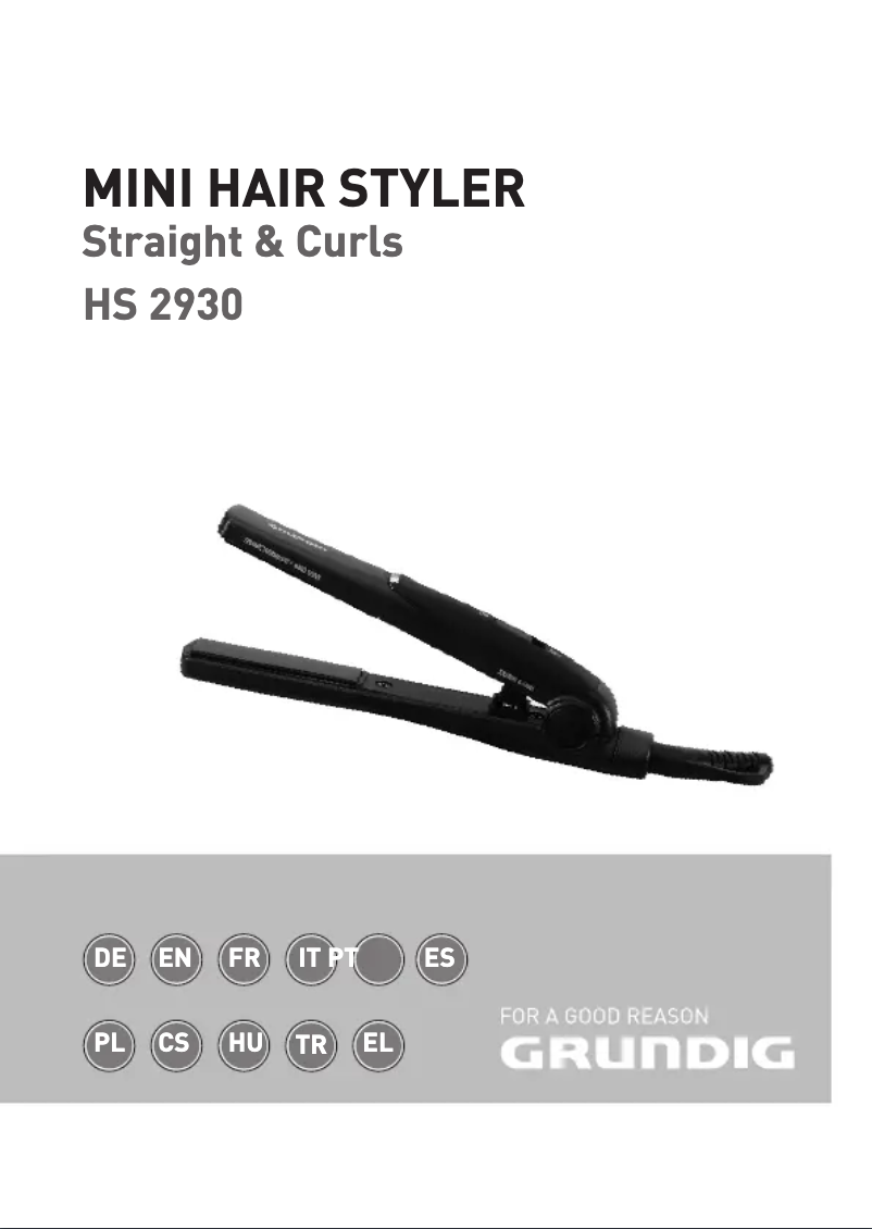 Page 1 of the manual User Manual Grundig GMK0200