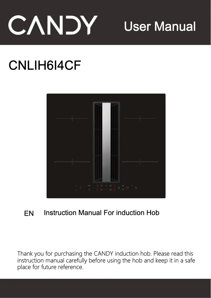 First page image of the manual for CNLIH6I4CF