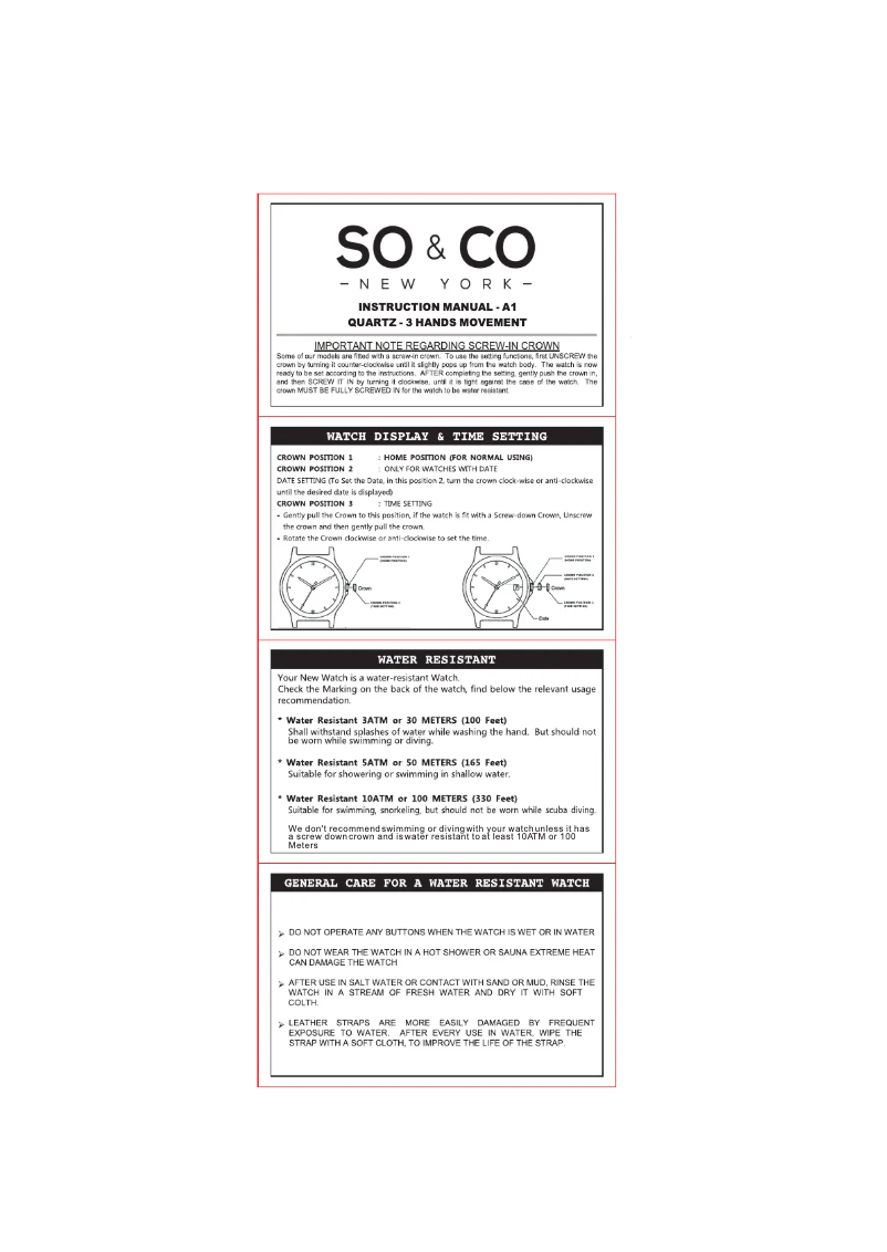 First page image of the manual for Chelsea 5070