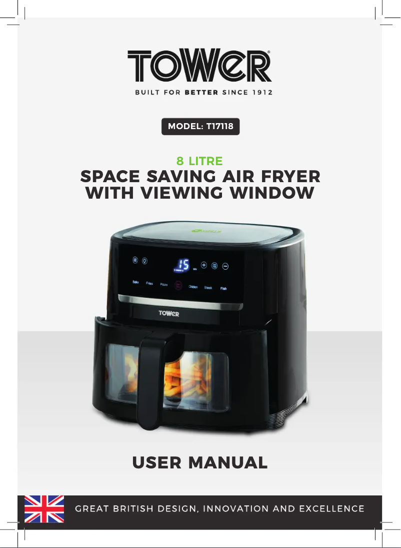 Image de la première page du manuel de l'appareil Vortx T17118