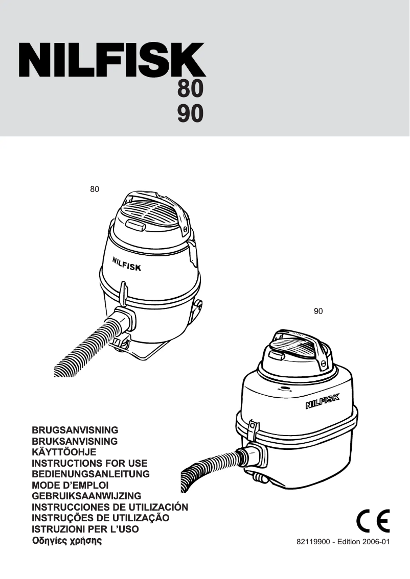 Image de la première page du manuel de l'appareil GM 80 C