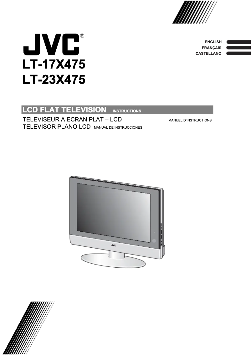 First page image of the manual for LT-17X475
