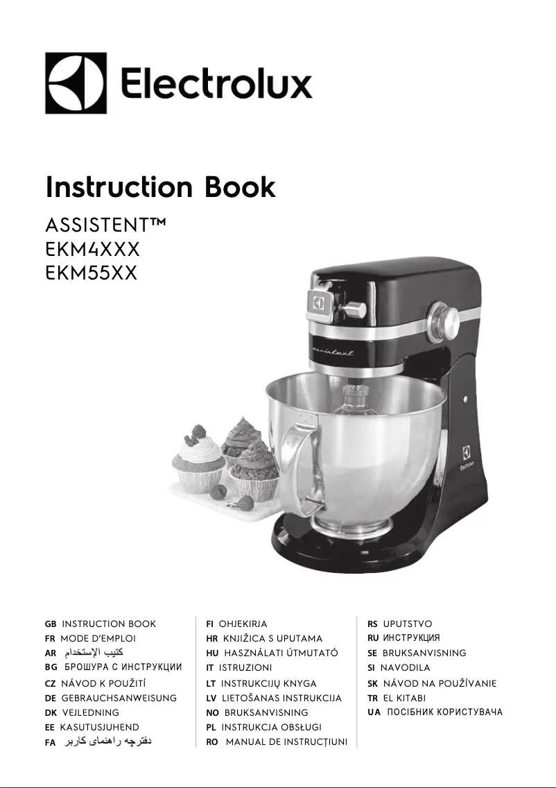 First page image of the manual for Assistent EKM4300