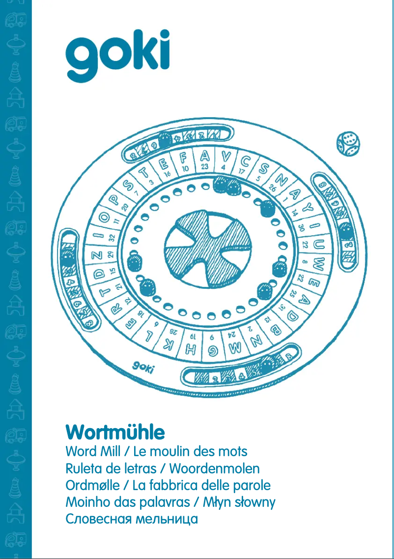 First page image of the manual for Word Mill