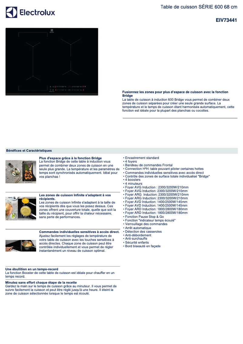 First page image of the manual for EIV73441