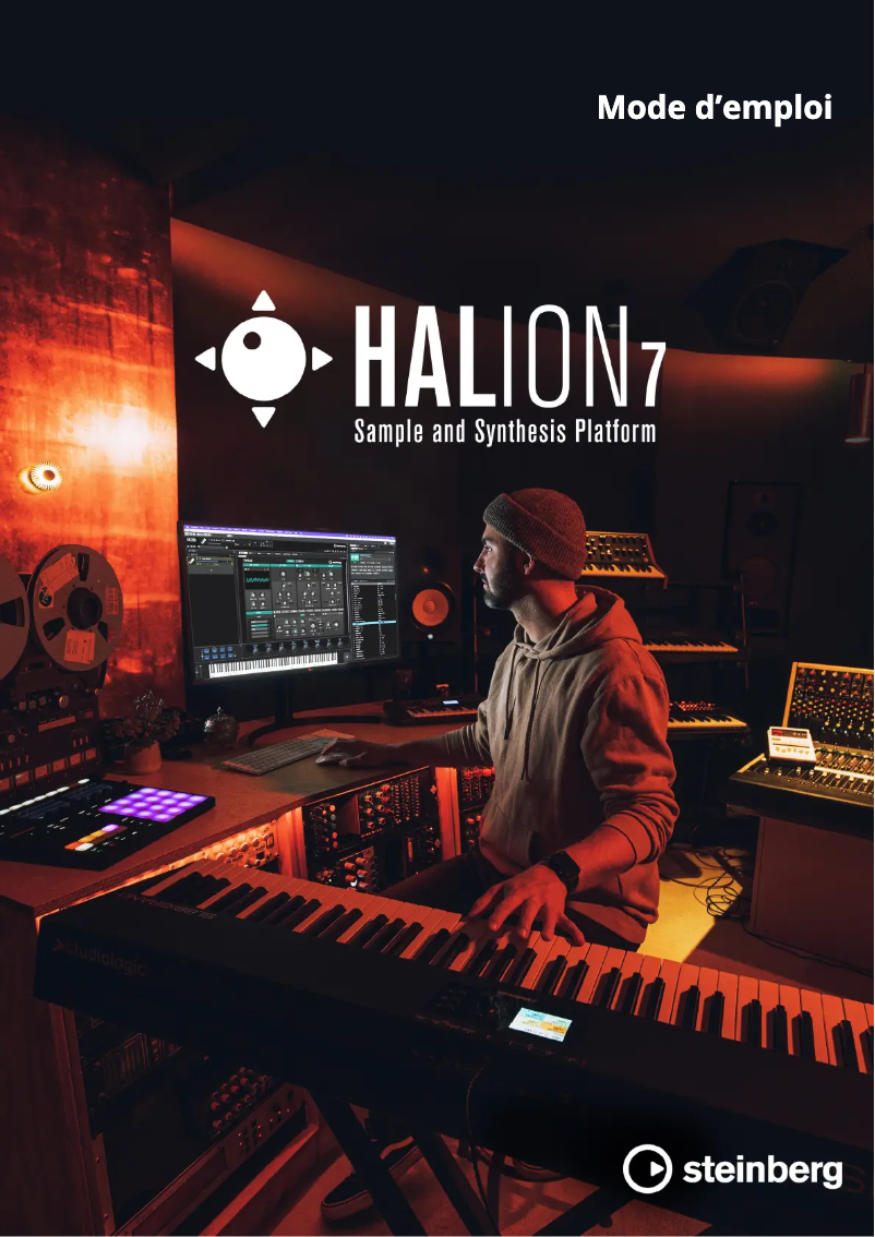 First page image of the manual for HALion 7