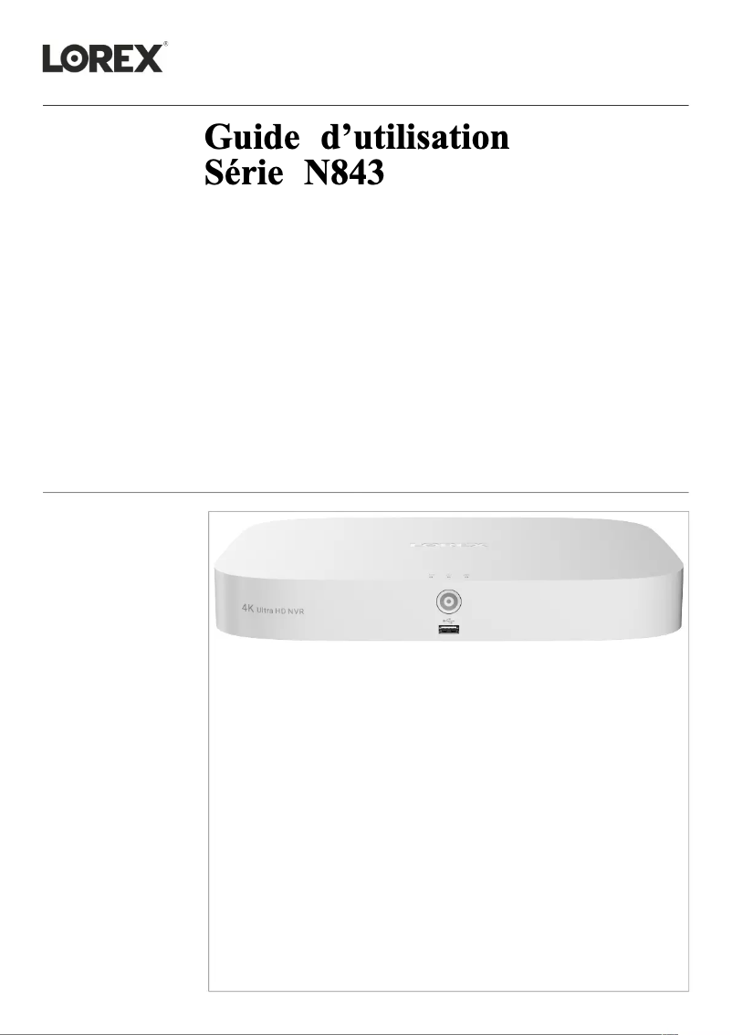 Image de la première page du manuel de l'appareil YN843A82-8AB4-E