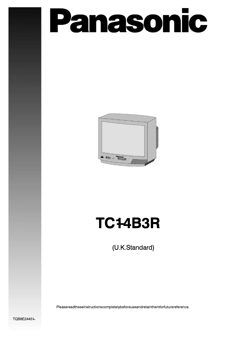 First page image of the manual for TC-14B3R