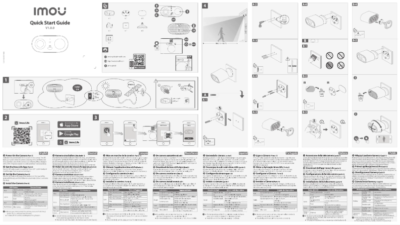 First page image of the manual for Cell Go Full Color