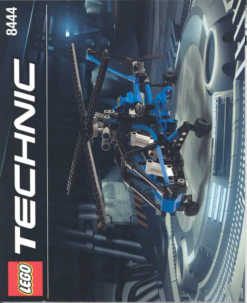 Page 1 of the manual User Manual Lego Technic 8444