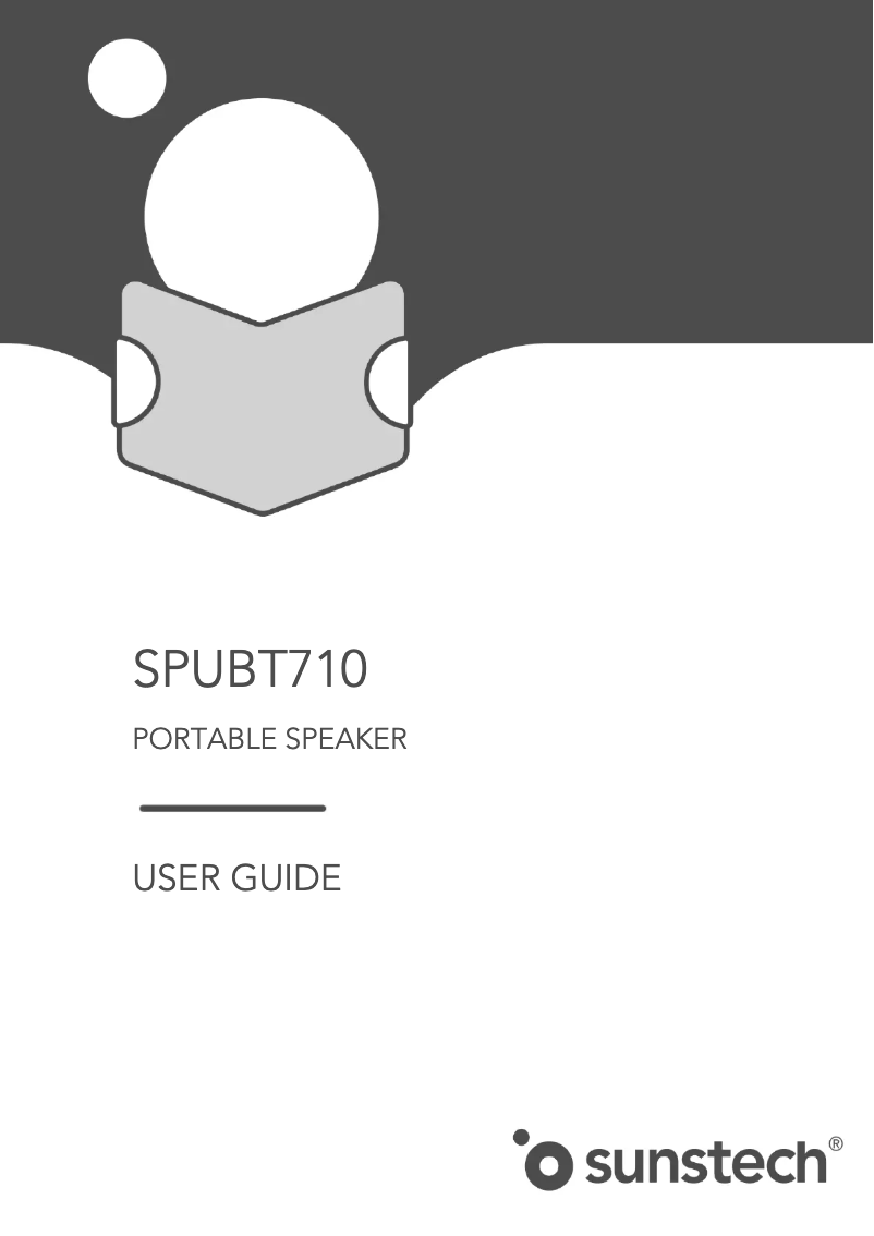 First page image of the manual for SPUBT710