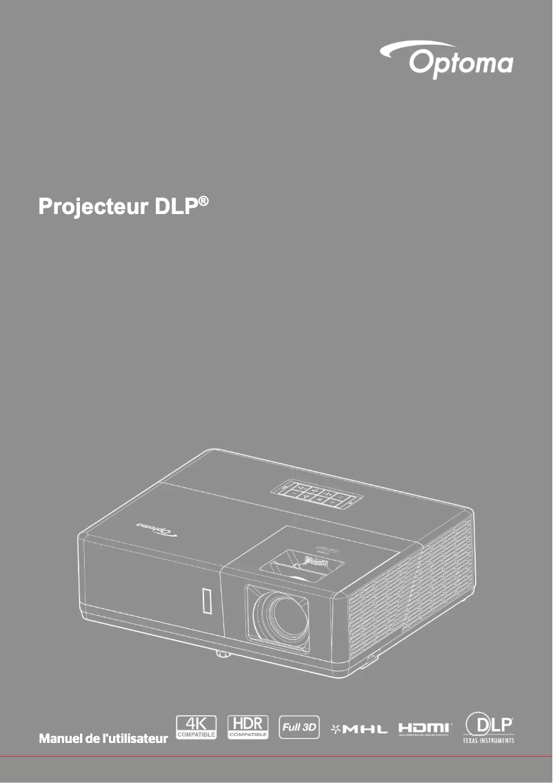 First page image of the manual for ZH506e