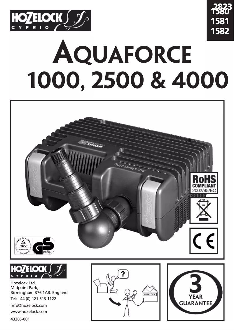 Image de la première page du manuel de l'appareil 1400