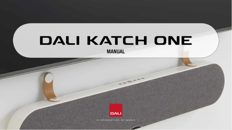 First page image of the manual for Katch