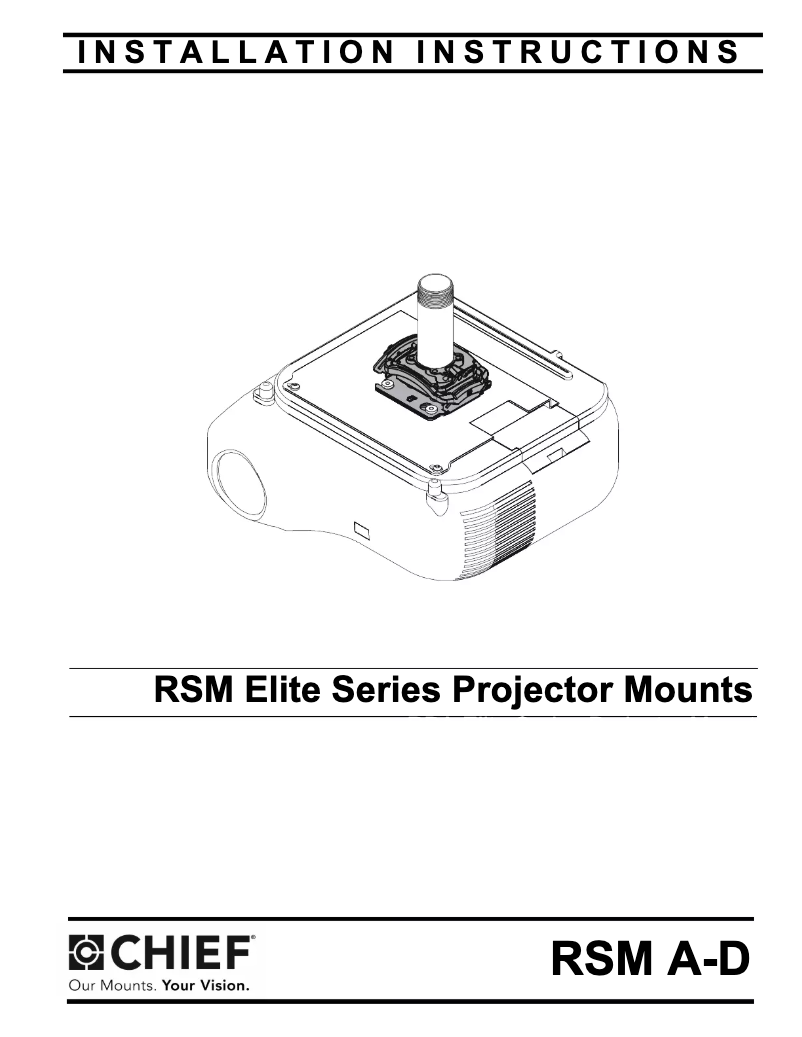 First page image of the manual for Mini Elite RSMD318