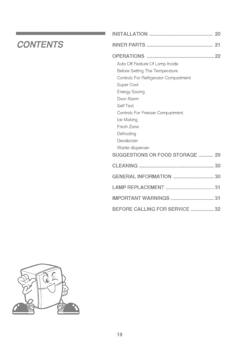 Page 1 of the manual User Manual LG GR-642ALPK