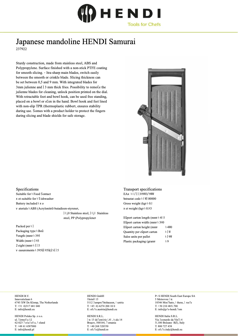 First page image of the manual for 237922