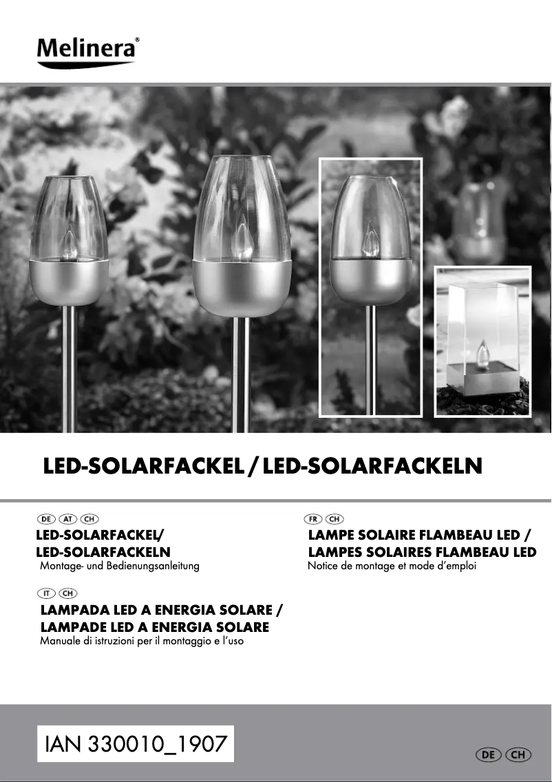 First page image of the manual for IAN 330010