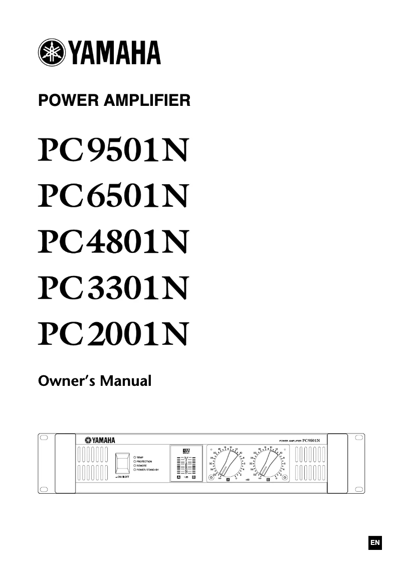 First page image of the manual for PC6501N