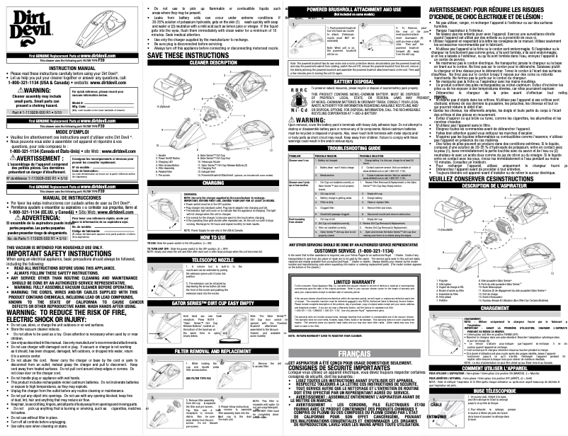 First page image of the manual for BD10165