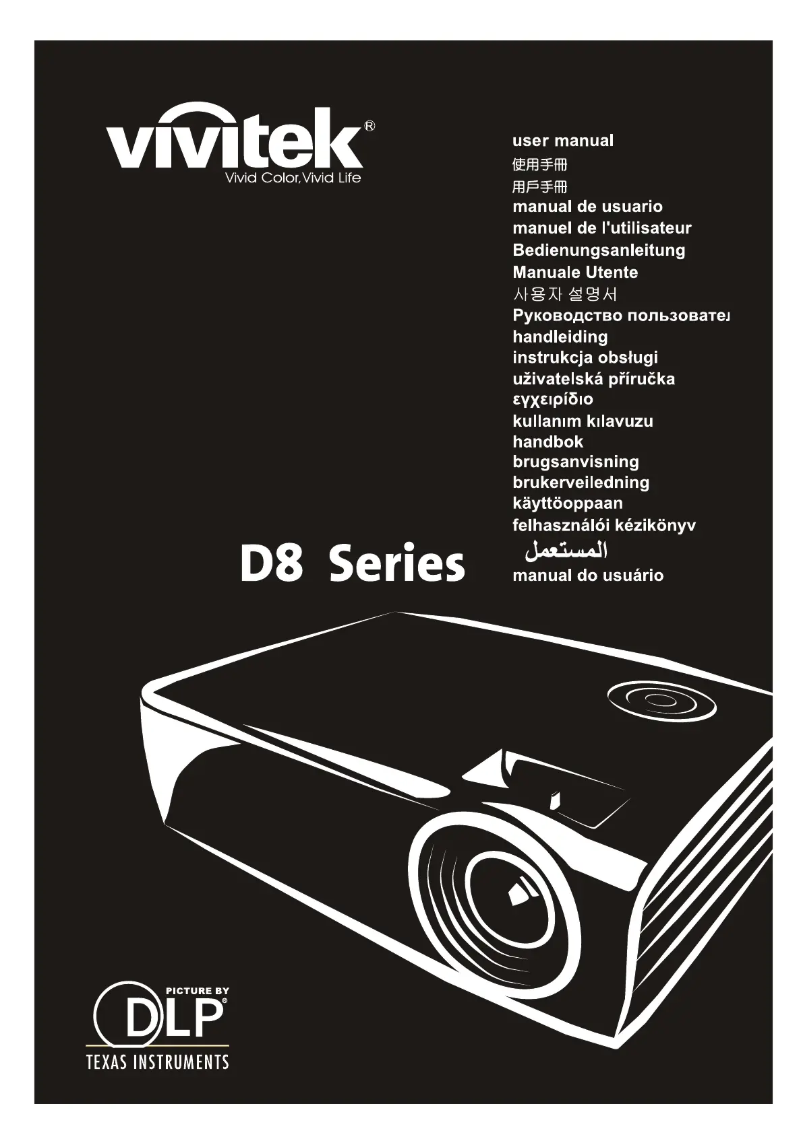 Image de la première page du manuel de l'appareil D837