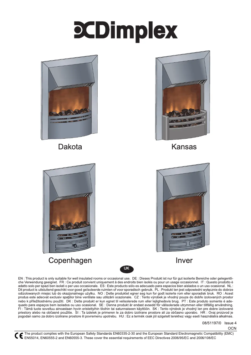 First page image of the manual for KNS20