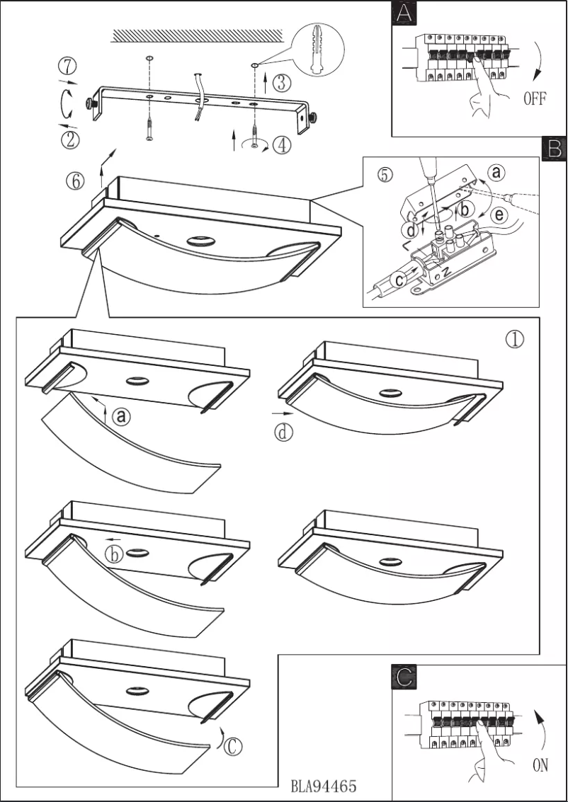 Page 1 of the manual User Manual Eglo Wasao