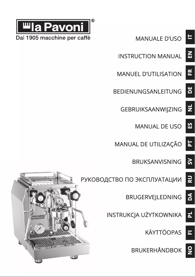 First page image of the manual for LPSCCC01EU