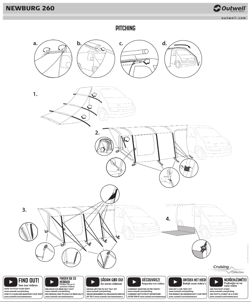 First page image of the manual for Newburg 260