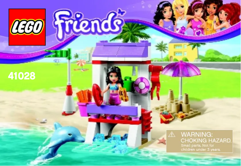 Page 1 of the manual User Manual Lego Friends 41028
