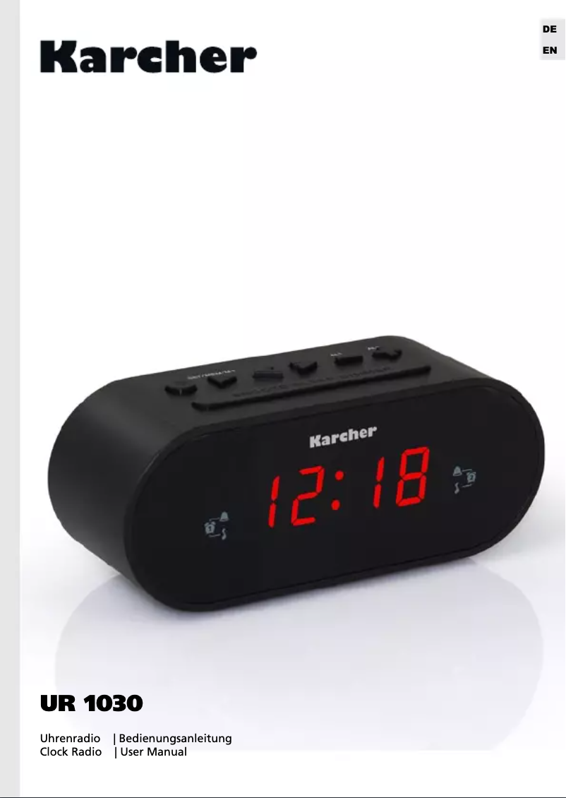 First page image of the manual for UR 1030