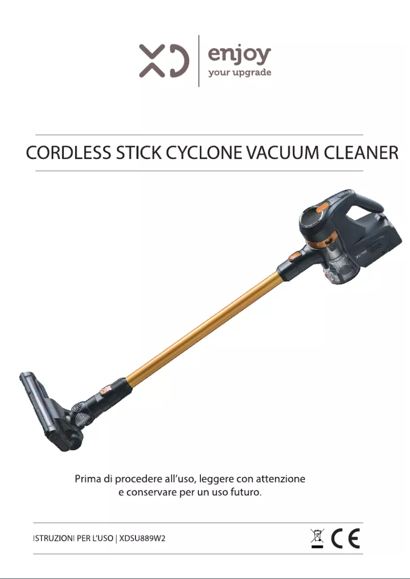 Page 1 of the manual User Manual XD SU889W2