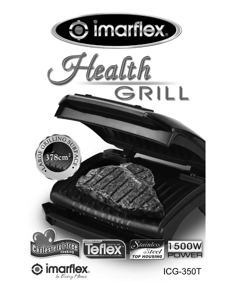 Page 1 of the manual User Manual Imarflex ICG-350T