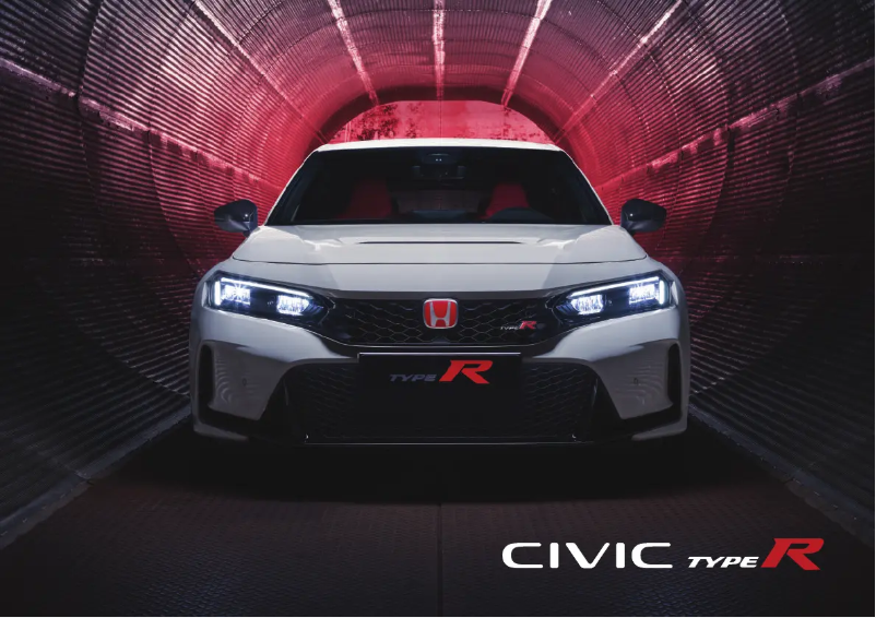 Page 1 of the manual User Manual Honda Civic Type R (2023)