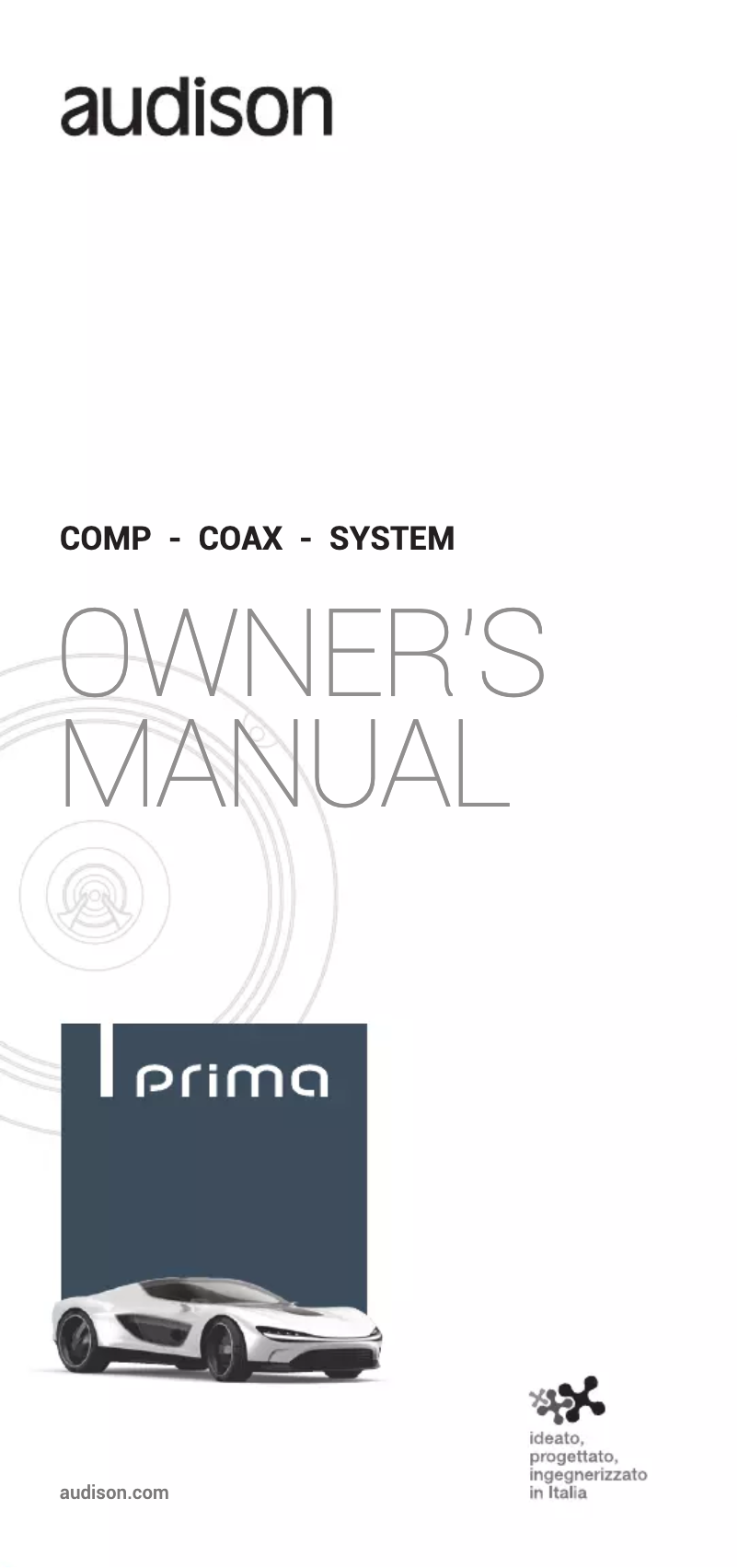 First page image of the manual for Prima AP 6.5P