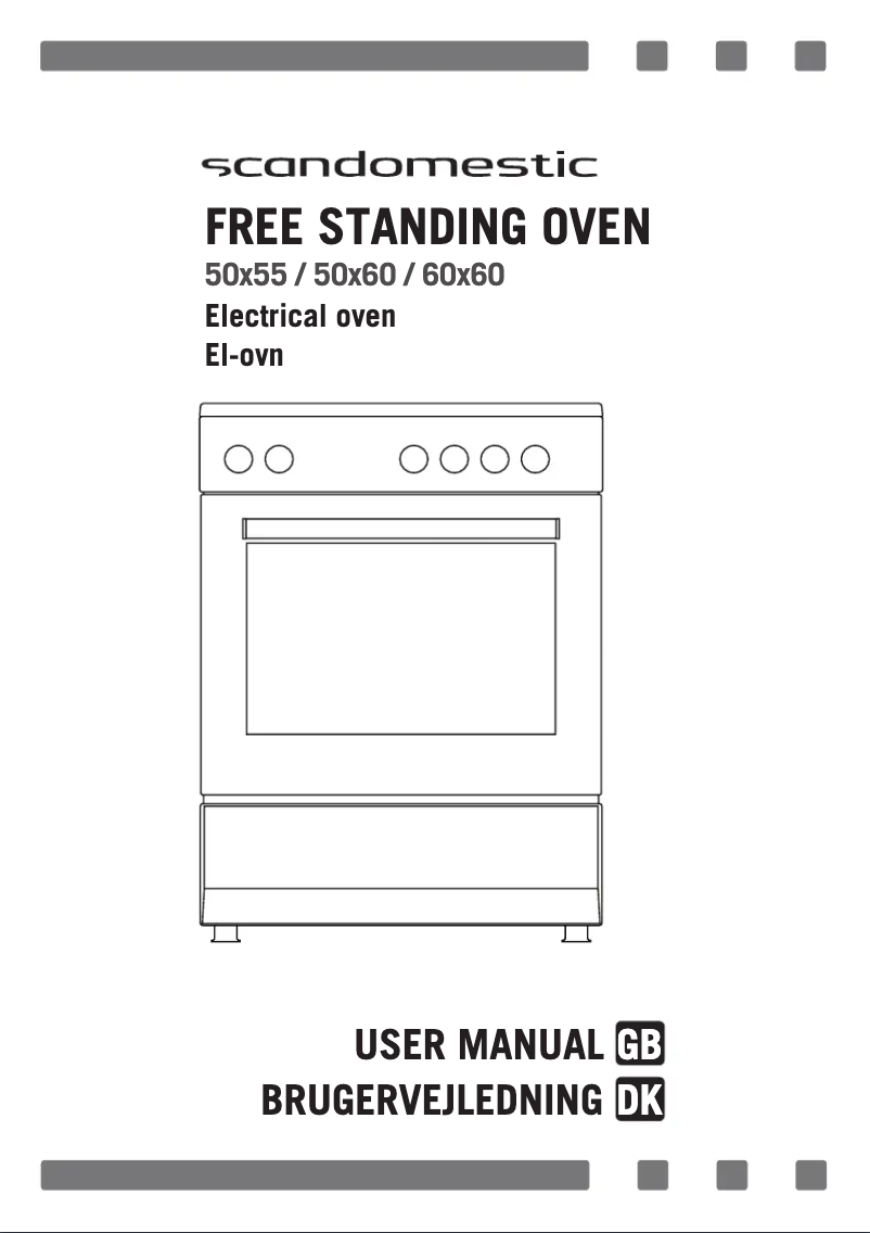 Page 1 de la notice Manuel utilisateur Scandomestic SK 813 B