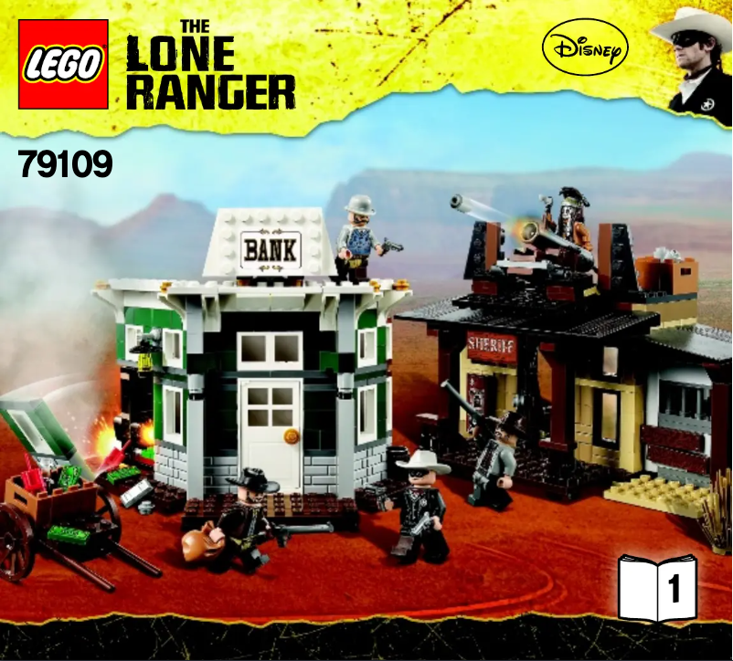 Page 1 of the manual User Manual Lego Colby City Showdown