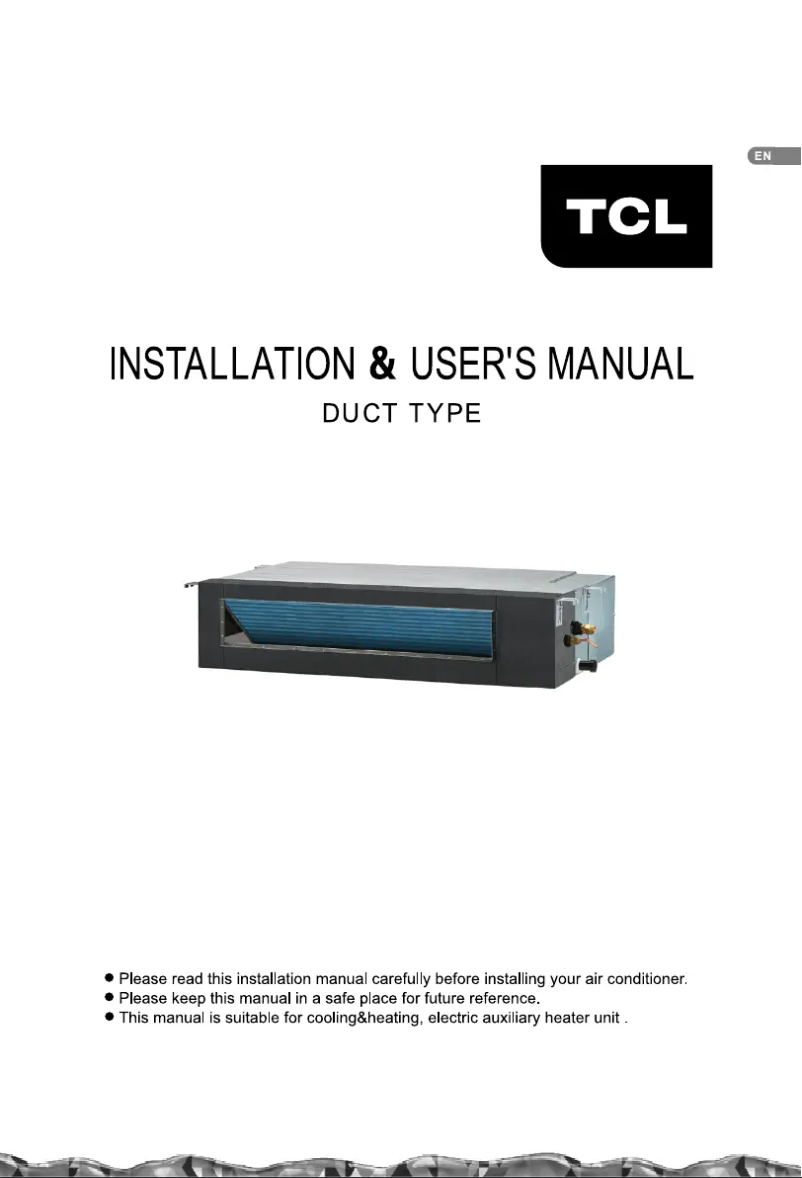 Page 1 of the manual User Manual TCL M24D1W0