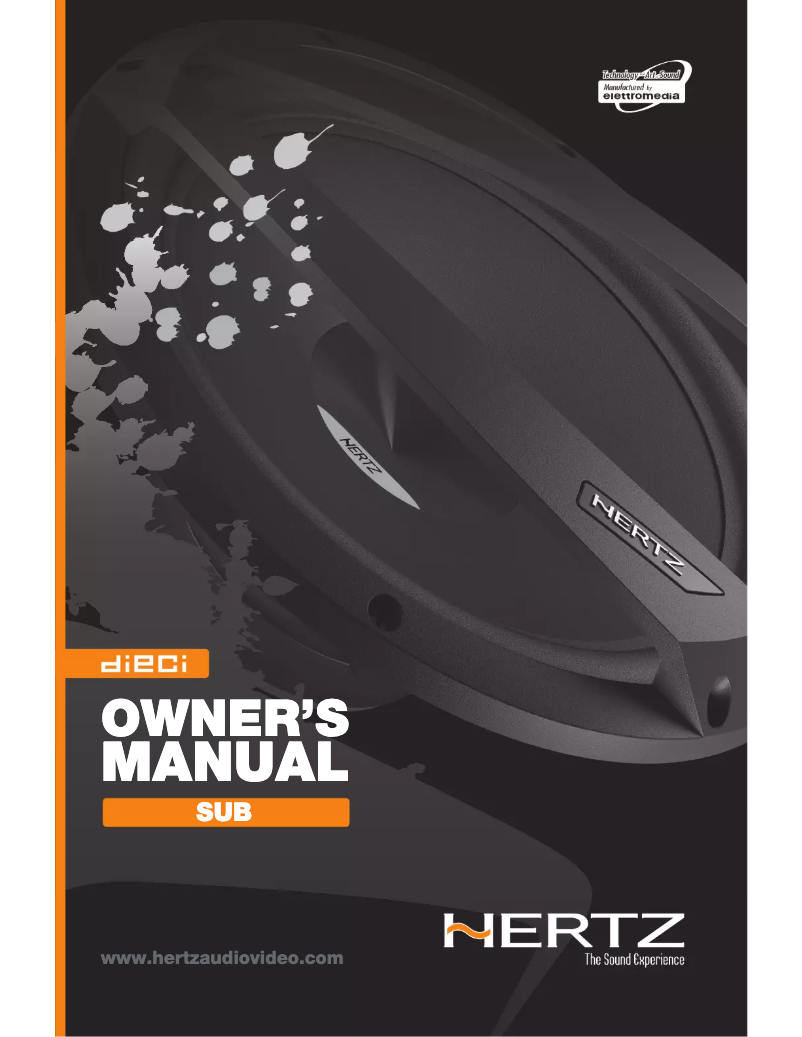 Image de la première page du manuel de l'appareil Dieci DS 25.3