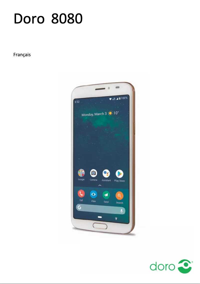 Image de la première page du manuel de l'appareil 8080